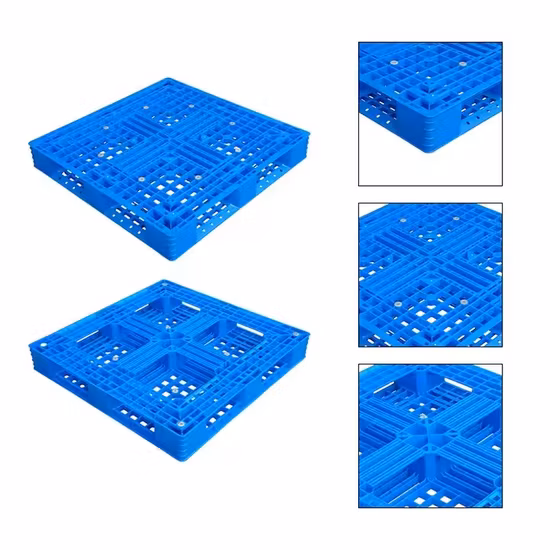Best Selling Products HDPE Single Faced Storage Damp Proof Light Duty Plastic Pallet for Sale