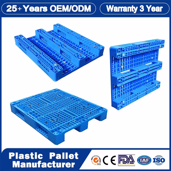 Industrial HDPE Heavy Duty Plastic Pallet/Plastic Tray/Stackable Pallet