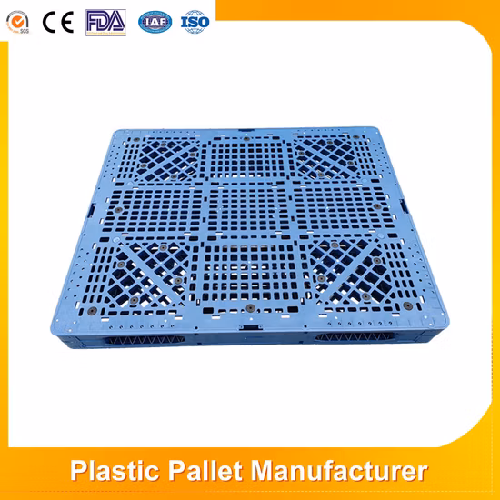 Industrial Recycled Warehouse Storage Large Stackable Reversible Plastic Pallet