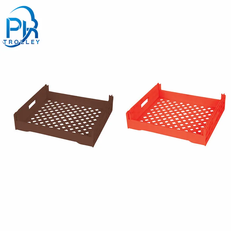 545X480X130mm Plastic Crate Used for Bread Made in China